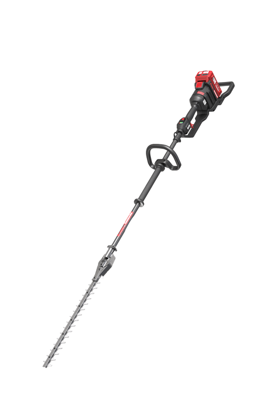 Kress Commercial 60 V 55 cm long shaft articulating (145°) pole hedge trimmer